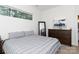 Main bedroom with dresser and large bed, plenty of space at 133 Ole Eastpointe Dr, York, SC 29745