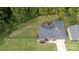 Aerial view of house and backyard, highlighting the property's size at 133 Ole Eastpointe Dr, York, SC 29745
