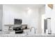 Modern kitchen with white cabinets and granite countertops at 133 Ole Eastpointe Dr, York, SC 29745