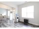 Bright dining area with hardwood floors and seating for four at 133 Ole Eastpointe Dr, York, SC 29745