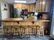 Spacious kitchen with island, stainless steel appliances, and wood cabinets at 4040 Angus Dr, Gastonia, NC 28056