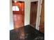 Entryway with slate flooring and views into living room at 1270 Stanback Rd, Mount Gilead, NC 27306