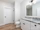 Clean bathroom with granite countertop and modern fixtures at 195 Agnew Rd, Mooresville, NC 28117