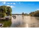 Serene waterfront view with private docks and calm waters at 241 Spring Shore Rd, Statesville, NC 28677