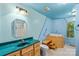 Bathroom with a large soaking tub and walk-in shower at 241 Spring Shore Rd, Statesville, NC 28677