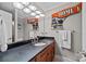 Bathroom with dark vanity and updated fixtures at 4721 Morehead Rd # 409, Concord, NC 28027