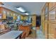 Spacious kitchen with ample cabinetry and island at 225 Frye Hts, Taylorsville, NC 28681