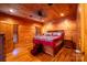 Charming bedroom with hardwood floors and a comfortable bed at 1235 Bob Falls Dr, Shelby, NC 28150