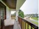 Relaxing balcony with water views and seating at 540 Harbor Rd, Norwood, NC 28128