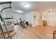 Finished basement features a home gym, sitting area, and plenty of space at 540 Harbor Rd, Norwood, NC 28128