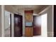 Hallway with wooden cabinet and doors at 309 Elm St, Marshville, NC 28103