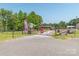 Gated entry to an antique store property at 5067 E Dixon Blvd, Kings Mountain, NC 28086