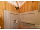 Small shower stall with white walls and basic fixtures at 5067 E Dixon Blvd, Kings Mountain, NC 28086