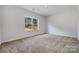 Cozy bedroom with carpet and a window view at 3192 Timber Run Ln, Maiden, NC 28650