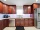 Modern kitchen with granite countertops and stainless steel appliances at 4616 Canal Rd, Marshville, NC 28103