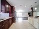 Open concept kitchen with an island and granite countertops at 4616 Canal Rd, Marshville, NC 28103