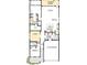 One-story home floor plan featuring 2 bedrooms, 2 baths, study, kitchen, and 2-car garage at 1110 Lowland Way, Waxhaw, NC 28173