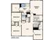 Upper level floor plan featuring owner's suite, 3 bedrooms, and a loft at 7055 Stella Pl, Stanley, NC 28164