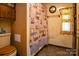 Bathroom with shower/tub combo and tile floor at 4537 Sunrise Beach Rd, Catawba, NC 28609