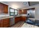 Kitchen with granite countertops and stainless steel appliances at 9556 Riviera Dr, Sherrills Ford, NC 28673