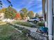 Neat front yard with a walkway leading to the entrance of the house at 412 E 18Th St, Charlotte, NC 28206