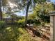 Backyard with a patio and mature trees at 412 E 18Th St, Charlotte, NC 28206