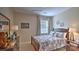 Comfortable bedroom with a double bed and dresser at 1421 6Th Ne St, Hickory, NC 28601