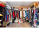 Walk-in closet with ample hanging and shelving space at 5051 Meanna Dr, Clover, SC 29710