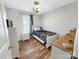 Charming bedroom with hardwood floors and neutral decor at 330 Crocker Rd, Kings Mountain, NC 28086