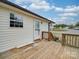 Wooden deck next to house exterior at 1205 Danielle Downs Ct, Concord, NC 28025