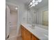 Bathroom with vanity, mirror and tub at 1205 Danielle Downs Ct, Concord, NC 28025