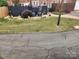 Landscaped backyard with seating area and privacy fence at 910 Mcalway Rd # C, Charlotte, NC 28211
