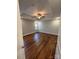 Spacious bedroom with ceiling fan and wood floors at 3739 Innes Ln, Maiden, NC 28650