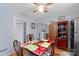 Small dining area with wood table and chairs, adjacent to kitchen at 900 Alma Ave, Kannapolis, NC 28081