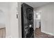 Stackable LG washer and dryer in a laundry room with wood-look flooring at 2208 S Ridge Ave, Kannapolis, NC 28023