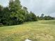Wooded backyard with open space at 229 Lake George Dr, Shelby, NC 28152