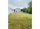Large backyard with a privacy fence at 229 Lake George Dr, Shelby, NC 28152