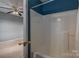 Simple bathroom with a bathtub and shower at 7610 Sarah Dr, Denver, NC 28037