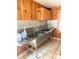 Large stainless steel sink with wood cabinets above at 1610 Sierra Rd, York, SC 29745