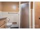 Small bathroom with shower and updated vanity at 702 Forest Hill Dr, Shelby, NC 28150