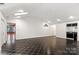 Breakfast room with dark tile floors and access to other rooms at 702 Forest Hill Dr, Shelby, NC 28150