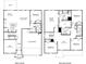 Two-story home floor plan with 5 bedrooms, 3 bathrooms, and a 2-car garage at 153 Shepherds Landing Dr, Mooresville, NC 28115