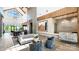 Elegant clubhouse lobby with comfortable seating and high ceilings at 1031 Seven Sisters Ave, Monroe, NC 28110