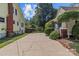 Shared driveway providing access to the house at 405 7Th St, Spencer, NC 28159