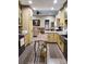Open kitchen boasting granite counters, stainless steel appliances, and an island at 3486 Mason Spring Dr, Lincolnton, NC 28092