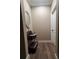 Small hallway with decorative mirror and console table at 3486 Mason Spring Dr, Lincolnton, NC 28092