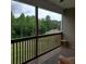 Relaxing screened porch overlooking wooded area at 3486 Mason Spring Dr, Lincolnton, NC 28092