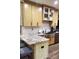 Spacious kitchen with granite countertops, custom cabinetry, and a farmhouse sink at 3486 Mason Spring Dr, Lincolnton, NC 28092