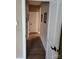 Bright hallway with neutral walls and patterned rug at 3486 Mason Spring Dr, Lincolnton, NC 28092