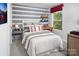 Cozy bedroom with a nautical theme and built-in shelving at 2335 Hedgecliff Rd # 14, Kannapolis, NC 28025